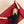 Load image into Gallery viewer, Etole Brume femme soie cachemire rouge bordeaux
