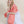 Etole en soie corail femme