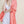 Etole en soie corail femme