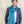 Etole en soie teal homme