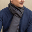 Load image into Gallery viewer, Etole Unie en soie noire homme
