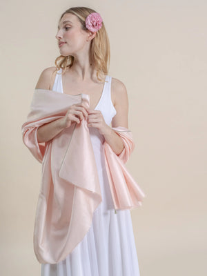 Etole unie en soie nude femme