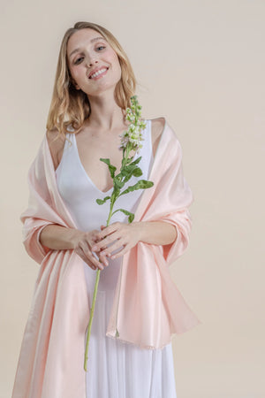 Etole unie en soie nude femme