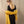Grand foulard en soie unie or 