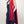 Petit foulard Bicolore en soie burgundy