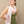 foulard en soie uni rose pale 
