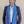 Petit foulard Bicolore en soie bleu klein homme
