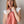 Petit foulard Krama en soie melon femme