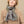 Petit foulard Twin en soie kaki femme