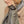 Petit foulard Twin en soie kaki femme