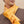 Petit foulard Twin en soie miel homme