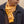 Petit foulard Twin en soie miel homme