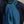 Petit foulard Twin en soie teal femme