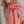Petit foulard Uni en soie corail femme