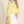 Petit foulard Uni en soie jaune canari femme