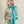 Petit foulard Uni en soie vert doux femme