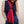 Petit foulard Bicolore en soie burgundy