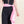 Charger l&#39;image dans la galerie, Petit foulard Uni en soie rose
