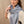 Foulard en soie pointillé gris fem