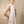 Foulard en soie uni rose pale 