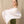 Foulard en soie uni rose pale 
