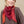 Triangle Harmonie bordeaux en soie cachemire femme