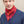 Triangle Harmonie bordeaux en soie cachemire homme