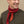 Triangle Harmonie bordeaux en soie cachemire homme