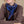 Triangle Harmonie marine en soie cachemire femme