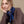 Triangle Harmonie marine en soie cachemire femme