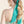 Twilly en soie vert tonic femme