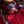 Square 70 Scottish in red cashmere silk