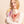 Carré Pastel en soie et cachemire blush