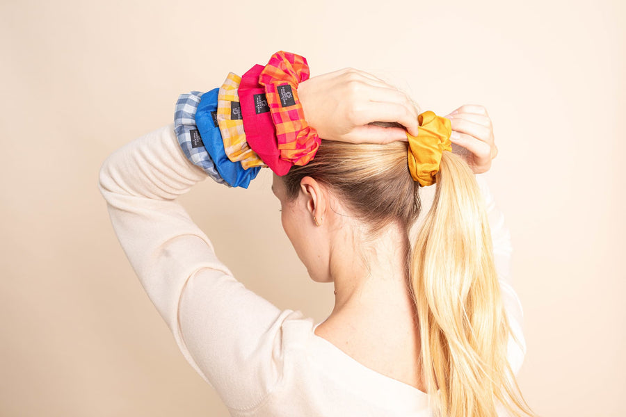 chouchou multicolore 