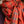 Echarpe Basile en soie laine paprika
