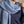 Deep blue cashmere silk stole