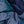 Charger l&#39;image dans la galerie, Écharpe Dégradée en soie laine bleu canard

