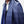 Echarpe Harmonie en soie cachemire bleu orage