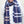 Charger l&#39;image dans la galerie, Écharpe Écossaise en soie laine marine
