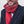 Echarpe Harmonie en soie cachemire rouge