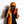 Petit foulard Bicolore en soie mandarine