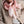 Echarpe Vichy en soie laine rose