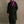 William scarf in plum wool silk