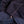 Petit foulard Bicolore en soie marine profond