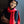 Charger l&#39;image dans la galerie, Petit foulard Uni en soie rouge

