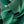 Charger l&#39;image dans la galerie, Foulard Mini Pointillé en soie vert
