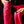 Petit foulard Uni en soie fuchsia