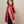 Charger l&#39;image dans la galerie, Petit foulard Bicolore en soie rouge marinePetit foulard Bicolore en soie rouge marine
