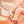 Petit foulard Bicolore en soie blush