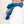 Petit foulard Bicolore en soie teal